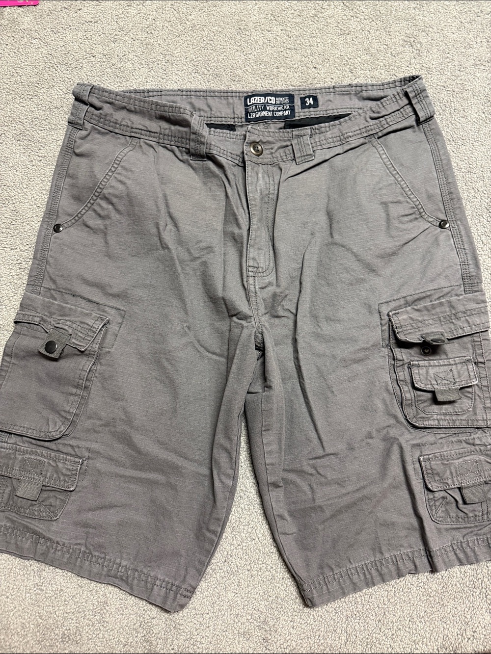 LAZER/CO Men’s Cargo Shorts